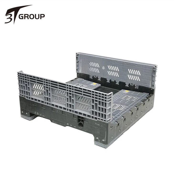 Heavy Duty Vegetable Plastic Foldable Container factory