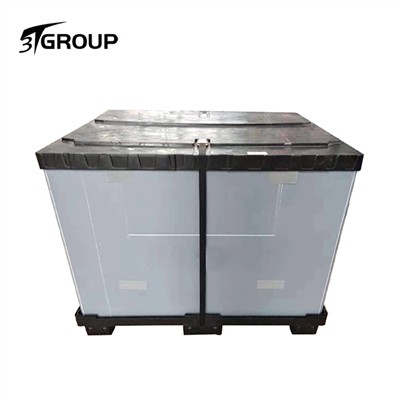 صندوق البليت البلاستيكي القابل للطي بدرجة الغذاء الثقيلة